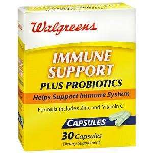   Immune Support Plus Probiotics Capsules, 30 ea 