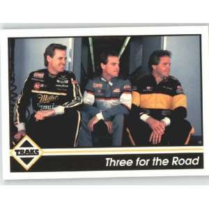  1992 Traks #15 Rusty Wallace / Mike / Kenny   NASCAR 