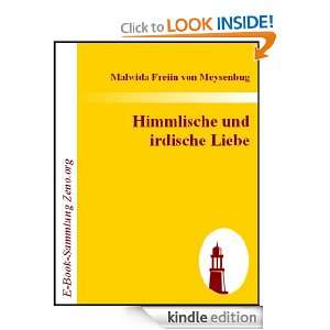 Himmlische und irdische Liebe (German Edition) Malwida Freiin von 
