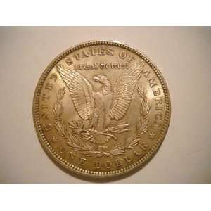 1896 90% Silver Morgan Dollar Almost Uncirculated Condition No 