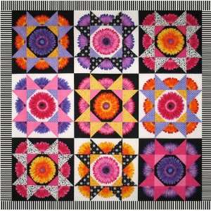  Daisy Star Quilt Pattern: Arts, Crafts & Sewing