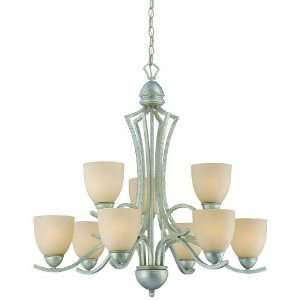   Collection 9 Light Chandelier, Moonlight Silver: Home Improvement