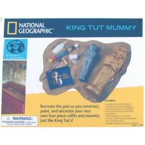  King Tut Mummy Coffin and Mummy Craft Kit: Toys & Games