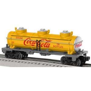  Lionel O 27 Scale Three Dome Tank Coca Cola: Toys & Games