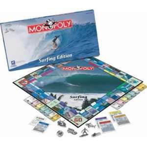  SURFERS MONOPOLY BOARD GAME: Toys & Games