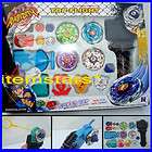   Beyblade Metal Fusion String Rip cord Launcher Gyroscope Toy Set D 4