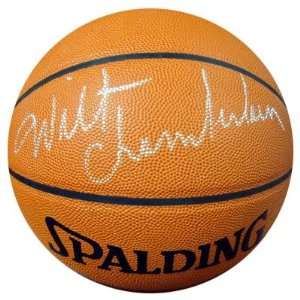  Wilt Chamberlain Autographed Ball   Spalding JSA #B83702 