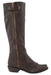 MIA Tall Ruched Riding Style Boots in Black, Brown, Tan & Natural 