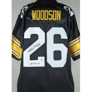Steelers Rod Woodson Hof 09 Authentic Signed Jersey Jsa  