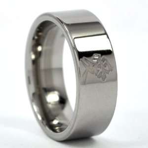  New Kanji Titanium Ring Love Bands Jewelry Free Sizing 