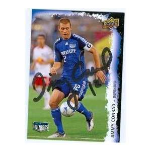   Conrad autographed Soccer trading Card (MLS Soccer) 