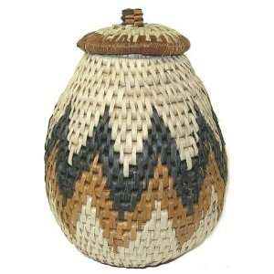  Zulu Llala Palm Herb Basket ~ 5 1/4 Inch