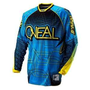  2012 ONeal HARDWEAR JERSEY   MIXXER   BLUE/YELLOW   SMALL 