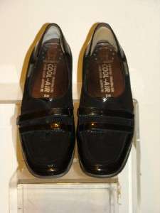 Mephisto Cool Air Womens Black Suede Loafers Flats Shoes Size 9.5 