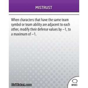  Mistrust (Hero Clix   DC Origins   Mistrust #BF003 Mint 