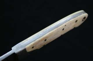 Custom damascus loveless hunting knife. Full tang blade. Top quality 