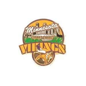  NFL Pin   Minnesota Vikings Stadium Pin: Sports & Outdoors