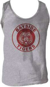 Saved By The Bell Bayside Tigers AC SLATER Costume Tank  