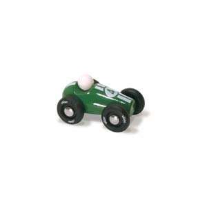  Vilac Mini Race Car Green with Rubber Wheels: Toys & Games