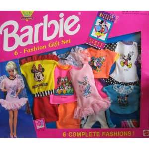  Barbie Mickeys Stuff 6 Fashion Gift Set   Easy To Dress 