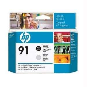  Top Quality By HP No.91 Photo Black and Light Grey 
