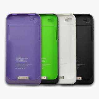 1PC 1900mAh External Backup Battery Charger Case Cover For Apple 