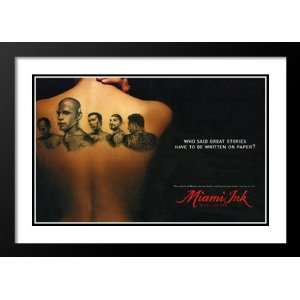  Miami Ink 20x26 Framed and Double Matted TV Poster   Style 
