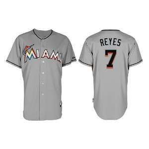  2012 Miami Marlins #7 Reyes grey jerseys size 48 56 