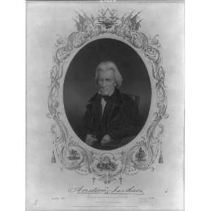  President Andrew Jackson,United States, US,c1857: Home 