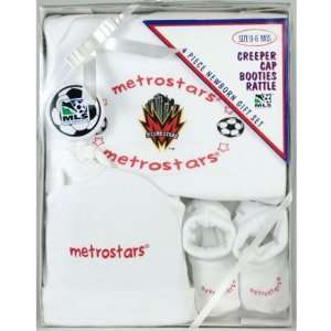  NY/NJ Metrostars 4pc New Born Gift Set Case Pack 12 