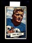 1952 BOWMAN SMALL #52 JAMES MARTIN LIONS VGEX 0009058