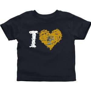 Florida International Golden Panthers Toddler iHeart T Shirt   Navy 
