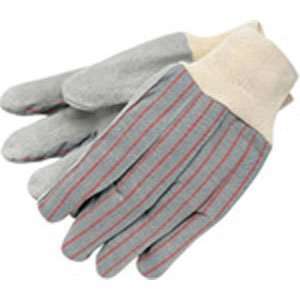  Memphis Knit Wrist Lined Split Leather Palm Gloves: Home 