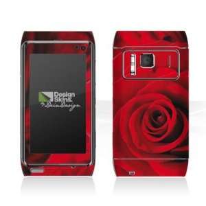  Design Skins for Nokia N 8   Red Rose Design Folie 