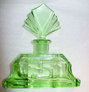   Perfume Bottle~GREEN~Dauber Intact~MINT~A Collectors Dream  