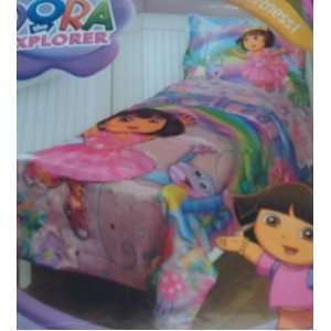    Dora the Explorer 4 Piece Toddler Bed Set   Imaginacion: Baby