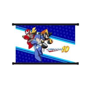  Mega Man Game Fabric Wall Scroll Poster (32 x 20) Inches 