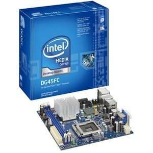  INTEL, Intel Media DG45FC Desktop Motherboard   Intel G45 