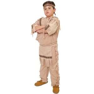  Indian Boy Costume Child Large 8 10: Toys & Games