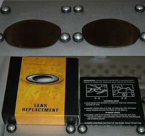 GENUINE OAKLEY UNKNOWN™ Gold Ird REPLACEMENT LENSES  