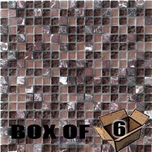  Marazzi tile   box of crystal stone 3/4 x 3/4 mosaic in 