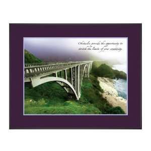  Successories Pacific Bridge Framed Motivational Poster 