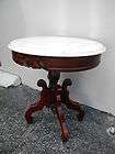 VICTORIAN HEAVY CARVED INLAID SIDE TABLE 2382 items in Hollywood 