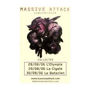  MASSIVE ATTACK Concert 2006 Music Poster