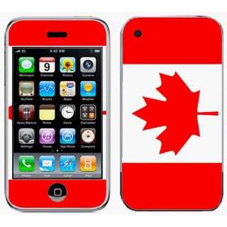 iPhone 3G Skin Decal Sticker   Canadian Flag~