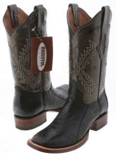   Ranch by Lucchese Black M3917 Ostrich Mens Cowboy Boots  