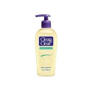  Clean & Clear Foaming Facial Cleanser Sensitive 8oz 