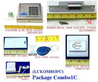 Electric RFID Password Door Lock Access Control Combo C  
