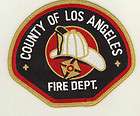 California Fire Department County Los Angeles Fire Department