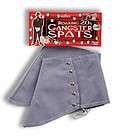 Roaring 20s Grey Gangster Spats Shoe Covers Costume